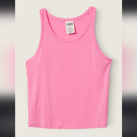 PINK Victoria's Secret Modal Sleep Tank Top - Picture 6 of 7